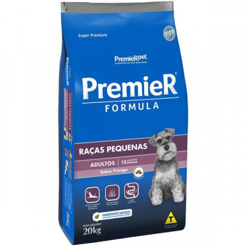 Ração Premier Pet Cães Adultos Raças Pequenas - 1kg/2,5kg/15kg/20kg